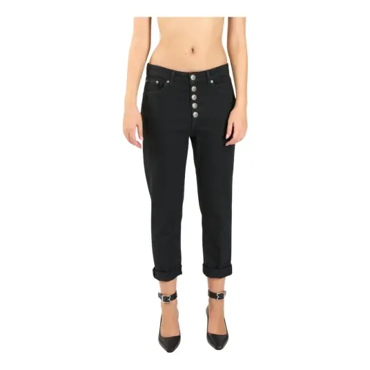 Dondup Dame Jeans Svart W25,