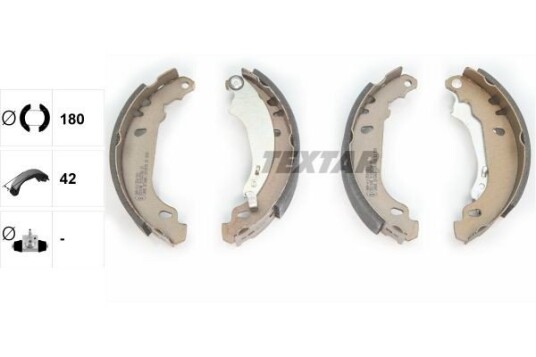 Bremsesko sett TEXTAR 91053700