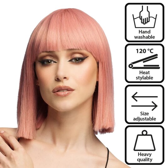 Boland Djamilla Parykk Koral Rosa BO85304