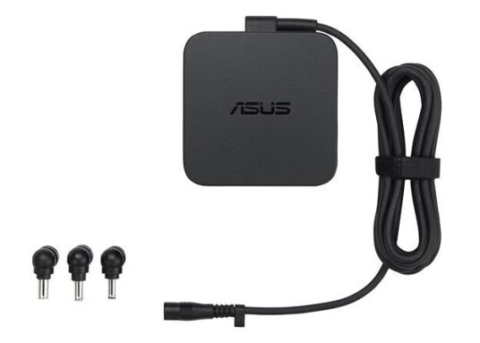 ASUS 65 W Strømadapter med AC 100-240 V for Europa ASUS 65 W Strømadapter med AC 100-240 V for Europa