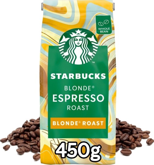 Starbucks Blonde Espresso Roast - 450 g. Kaffebønner Starbucks Blonde Espresso Roast - 450 g. Kaffebønner