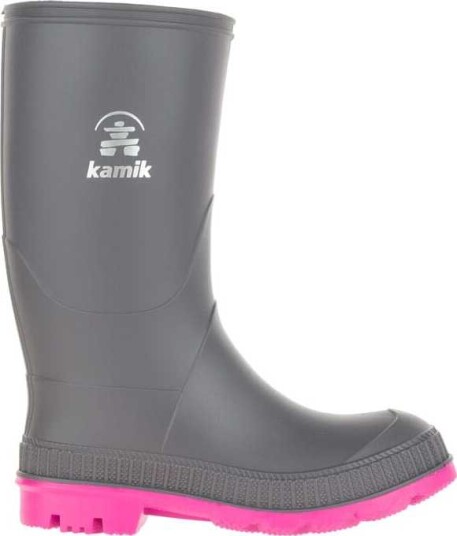 Kamik Kids' Stomp Charcoal Magenta 25 Kamik Kids' Stomp Charcoal Magenta 25