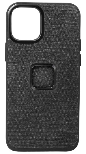 Peak Design iPhone 12 Mini Stoffdeksel med SlimLink Brakett - MagSafe Kompatibel - Charcoal