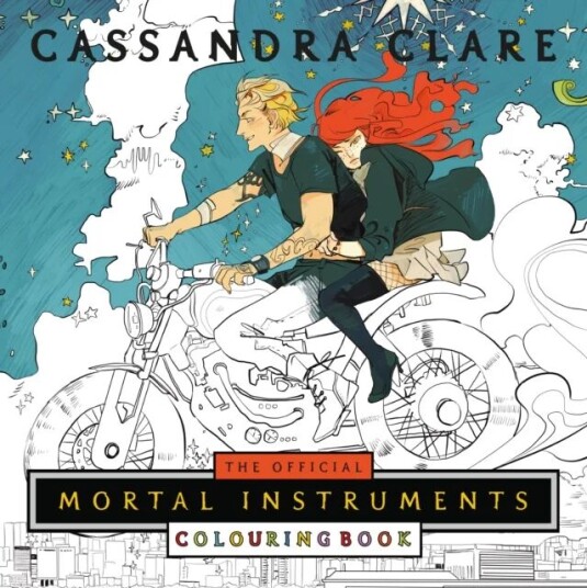 The Official Mortal Instruments Colouring Book Av Cassandra Clare