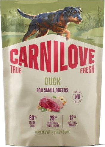 Carnilove True Fresh Dog Adult Small Breed Duck (1,5 kg)