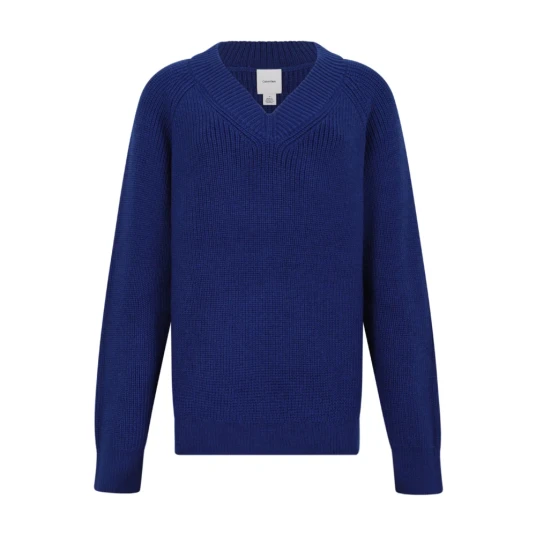 Calvin Klein Herre Strikkevarer Blå XS,