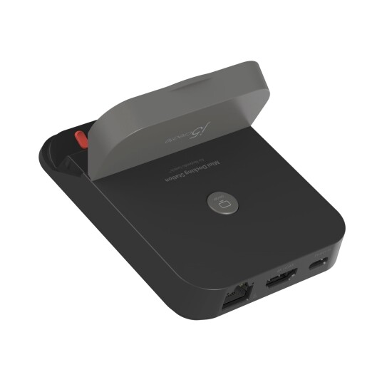 J5Create JCD620 USB C 5 i 1 Mini Dokkingstasjon for Nintendo Switch