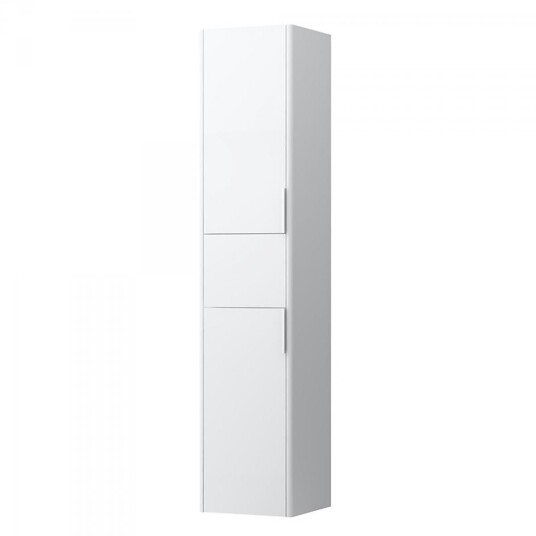 Laufen Base Høyskap med 2 dører 350x335 mm Venstrehengslet Hvit Matt