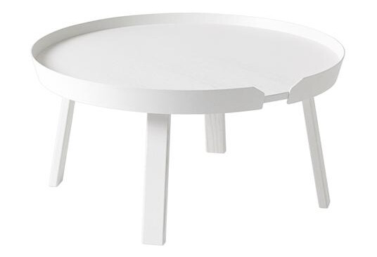 Muuto Around Coffee Table Hvit Stor Muuto Around Coffee Table Hvit Stor