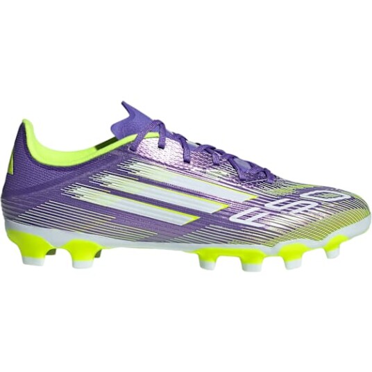 Adidas F50 League MG Purple Rush/Cloud White/Lucid Lemon 45 1/3
