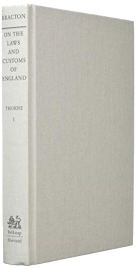 On the Laws and Customs of England