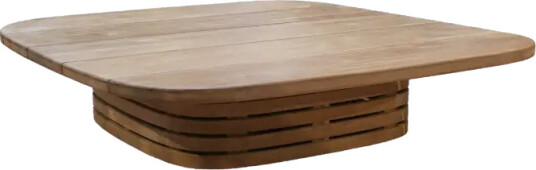 Cane line Mellow salongbordramme kvadratisk f/bordsskiva 144x144 cm Teak