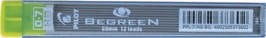 Pilot Begreen - Bly For Blyant - Hb - 0.7 Mm (En Pakke 12) - For Pilot H-327
