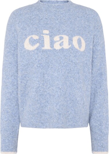 Fransa Frflorence Pu 2   BLUE BLIZZARD TEXT   XL
