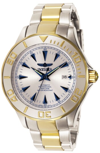 Invicta Herreklokke 7036 Signature Ocean Ghost Sølvfarget/Stål Ø47 Invicta Herreklokke 7036 Signature Ocean Ghost Sølvfarget/Stål Ø47
