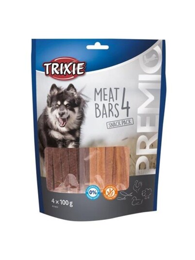 Trixie Premio 4 Meat Bars Chicken/Duck/Lamb/Salmon 4 100 G