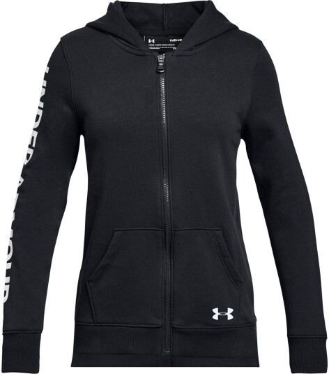 Under Armour Rival Full Zip Hettegenser Black M Under Armour Rival Full Zip Hettegenser Black M