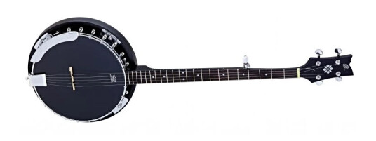 Ortega Guitars Ortega Obj250-Sbk 5-Strengs Banjo Med Gigbag