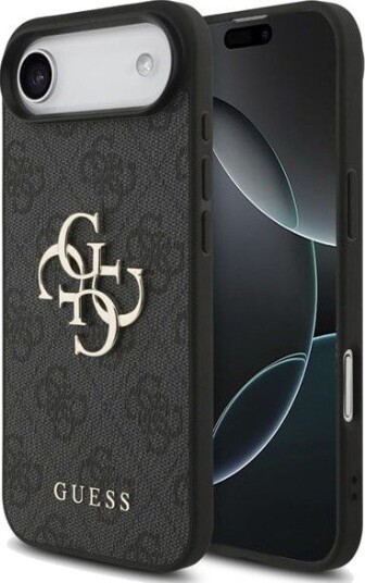 GUESS 4G Big Logo Case for iPhone Air - Black