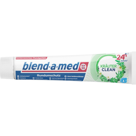 Herbal Tannpasta Blend-A-Med Kräuter Clean 75 ml Herbal Tannpasta Blend-A-Med Kräuter Clean 75 ml