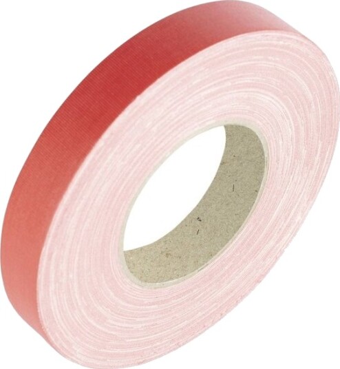 Cimco Tekstiltape Rød L X B 50 M X 25 Mm 1 Stk 162070
