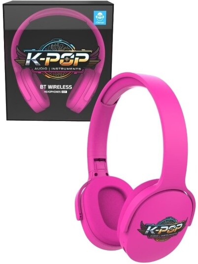 Idance K-Pop Trådløse Hodetelefoner Rosa