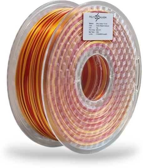 Polyalkemi Pla Silk Candy Radiant Goldrush (Gold Red) Polyalkemi Pla Silk Candy Radiant Goldrush (Gold Red)