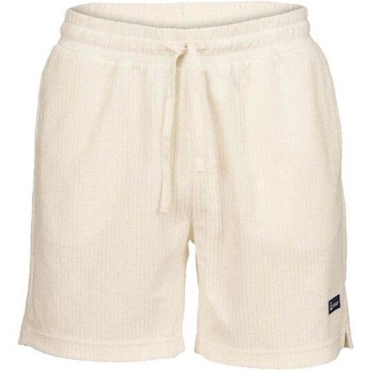 Hygge Terry Striped Shorts Herre Offwhite M