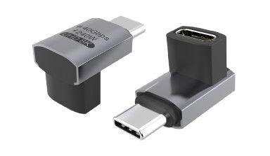 MicroConnect Premium USB4 3x2 USB-C angled