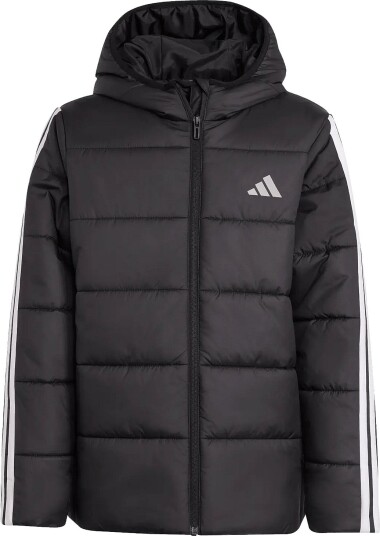 adidas Sportswear J Ess 3S Jkt - BLACK/WHITE - 128