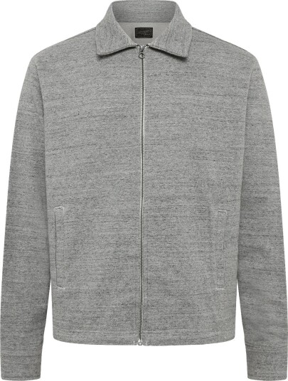 American Eagle 2382  430 Hthr Coaches Jacket   GRAY HEATHER   M