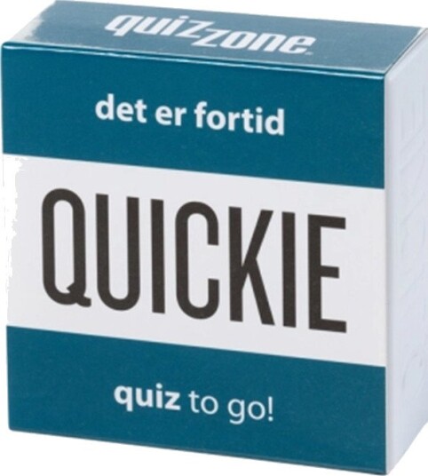 QuizZone Quickie Det Er Fortid Norsk Quizspill
