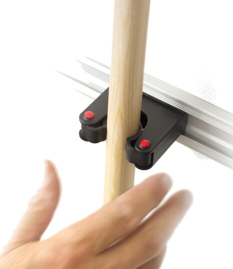 Habo Toolflex 520 Redskapsholder Ø 30–40 mm, Garasjeinnredning & oppbevaring