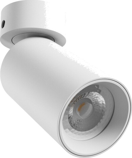 Spectrum GU10 Vegg/takmontert spot   Hvit påmontering IP20 uten lyskilde