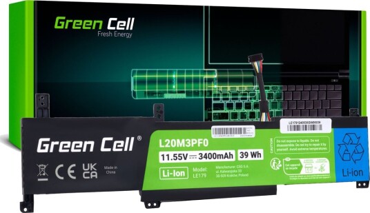 Green Cell L20M3PF0 Batteri til Lenovo Ideapad 3-14ITL6, 15ITL6, 17ITL6