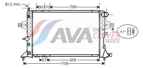 Radiator AVA Clever Choice OLA2329