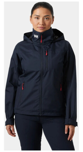 Helly Hansen Women’s Crew Hooded Sailing Jacket 2.0 MarineBlå XL