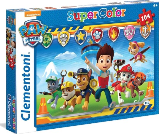 Clementoni 104 Stk Puslespill Kids Paw Patrol