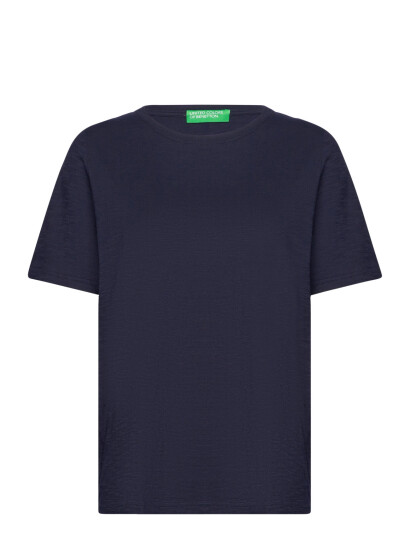 United Colors of Benetton Short Sleeves T Shirt   Navy   L