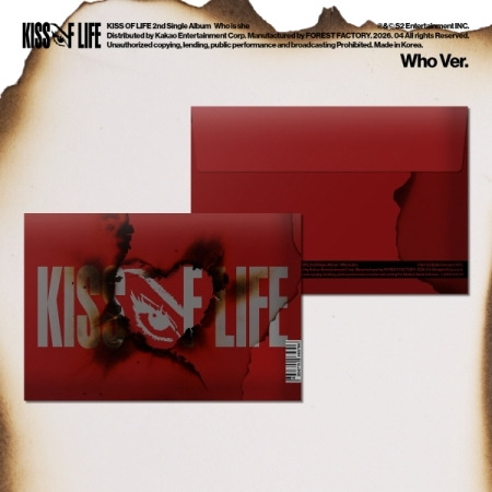 Kiss Of Life Who Is She CD