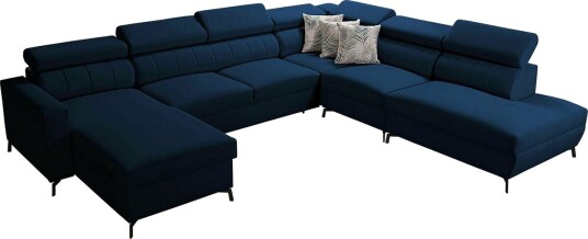 Galbally 5 sits Hörnbäddsoffa Dark blue