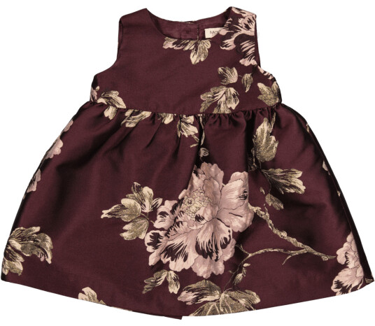 MarMar Kjole Party Daelyna Deep Mulberry Jacquard (80 / 1 år)