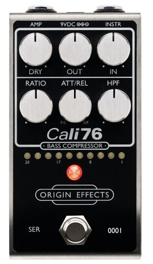 Origin Effects Cali76 Bass Compressor Black