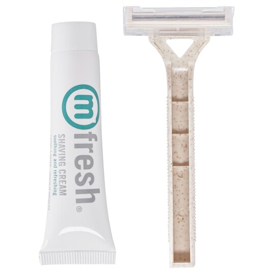 VEGA Barberingssett V-Touch Nature Hvit 25 Stykk / Forpakning VEGA Barberingssett V-Touch Nature Hvit 25 Stykk / Forpakning
