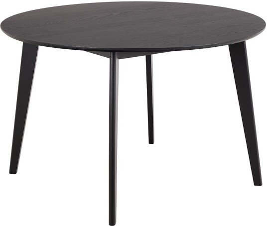 Roxby spisebord 120x120cm svart.