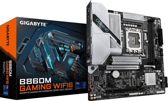 Gigabyte B860M Gaming Micro ATX Hovedkort med Wi-Fi 6 og DDR5