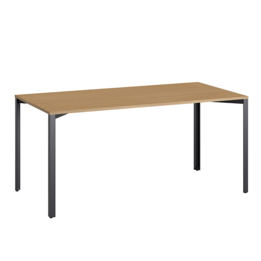 +Halle Grid bord 80x160 Eik/ Sort +Halle Grid bord 80x160 Eik/ Sort