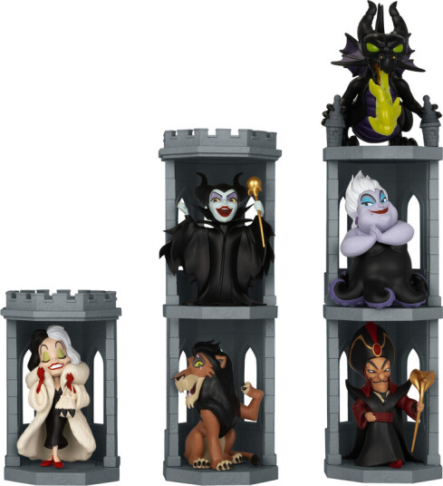 Disney Villains Tower Series Blind Box 6ct Set Disney Villains Tower Series Blind Box 6ct Set