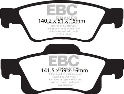 Bremseklosser EBC Brakes DP41872R