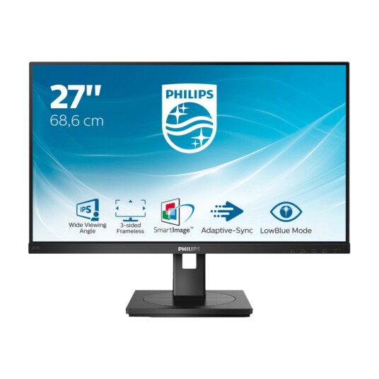Philips 272S1AE 27" Full HD IPS Skjerm med 75Hz og Høyttalere Philips 272S1AE 27" Full HD IPS Skjerm med 75Hz og Høyttalere